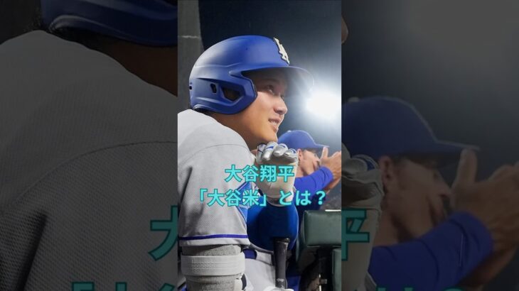 大谷翔平「大谷米」とは？ 　#大谷翔平  ＃ドジャース  #shorts　VOICEVOX:ずんだもん VOICEVOX:四国めたん