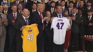 トランプ大統領　ドジャースの大谷翔平選手を称賛(2025年10月21日)