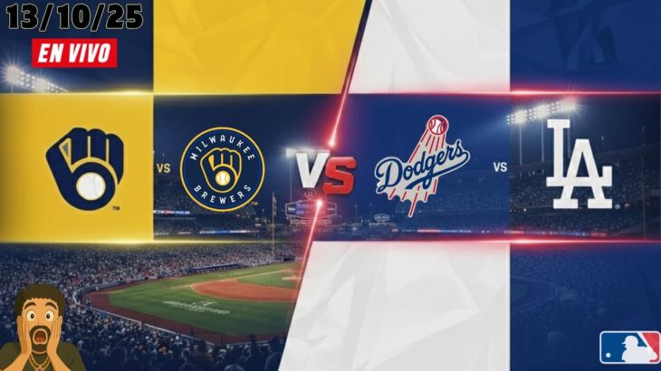 Los Angeles Dodgers 🆚 Milwaukee Brewers 🔴EN VIVO #01 (13/10/25)