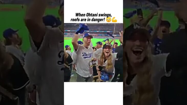 Ohtani’s home run that goes over the roof! | 大谷 翔平 ハイライト