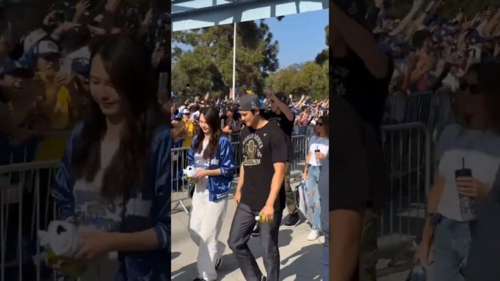 道奇封王大遊行「沸騰全LA」　大谷翔平已在想「三連霸」怎麼慶祝!!! #道奇 #mlb #baseball #大谷翔平