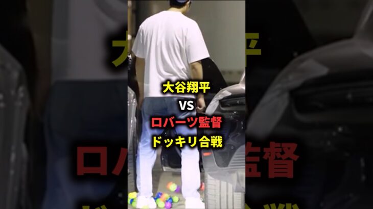 大谷翔平VSロバーツ監督#プロ野球 #野球#大谷翔平#MLB#佐々木朗希 #wbc♯山本由伸＃ドジャース