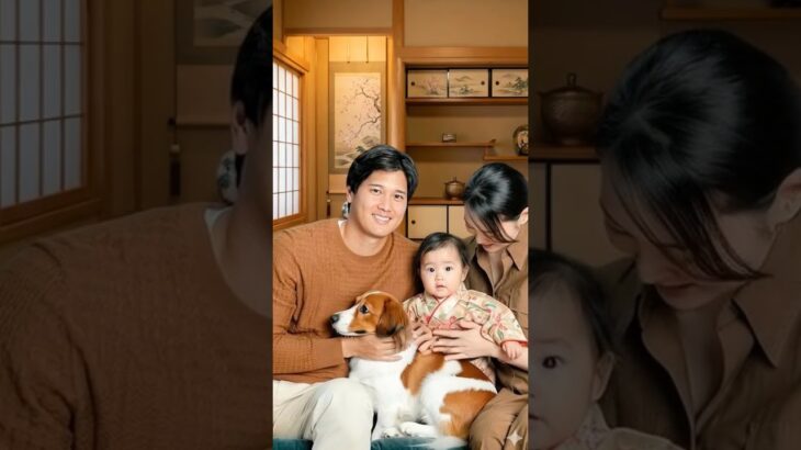 優勝の歓喜の後、大谷翔平・真美子夫妻が愛娘と過ごす穏やかなひととき。