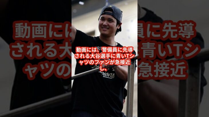 大谷翔平のベビーカーにファンが急接近！家族のプライバシー巡り議論沸騰