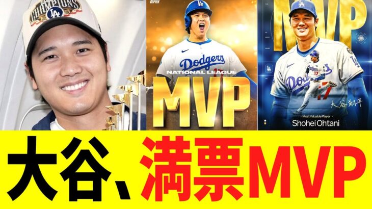 大谷、満票ＭＶＰで海外コメント欄が・・・