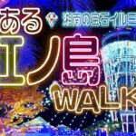 4K【江の島さんぽ】江の島イルミネーション「湘南の宝石2022-2023」✨の様子です。《Enoshima Walk》＃19