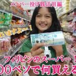 kemちゃん フィリピンのスーパーでお買い物！千ペソ(２４００円)でどれだけ買える？越したら自腹！【メンバー投げ銭活用編】