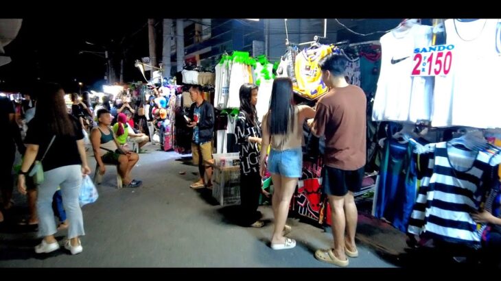 2024年 【2024年2月バクラランマーケット パサイ マニラ】Night Walk Baclaran Market Manila フィリピン KTV JTV nightlife ゴーゴーバー ナイトライフ