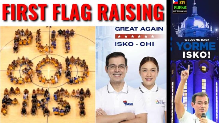 2024年 FULL VIDEO-MANILA CITY || YORME ISKO MORENO TERM 2025 FIRST FLAG RAISING CEREMONY