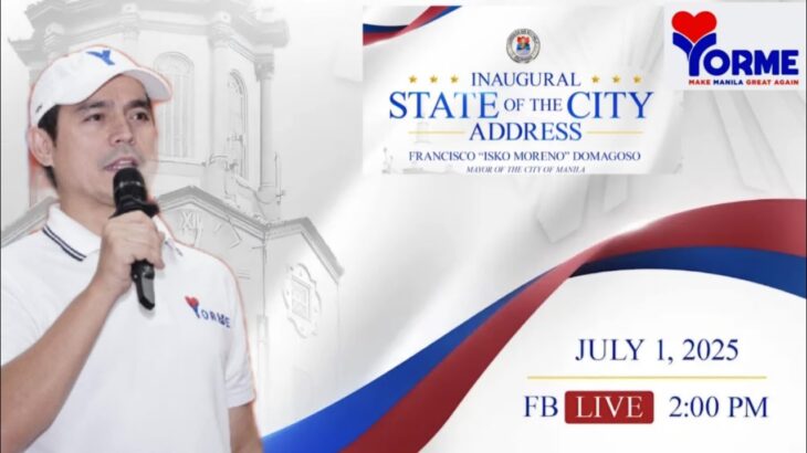 2024年 SECOND SET MANILA CITY  INAUGURAL STATE of the CITY ADDRESS || LET’S MAKE MANILA GREAT AGAIN
