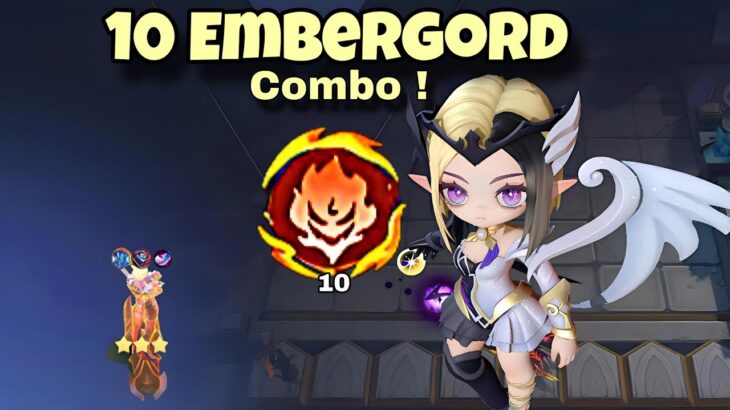 2025年 MAGIC CHESS 10 EMBERLORD SYNERGY COMBO 🔥 LUNOX COMMANDER – MAGIC CHESS GO GO