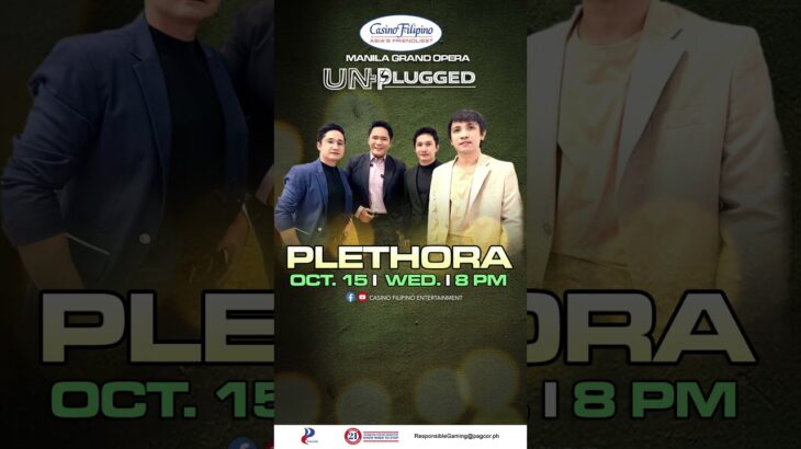 Plethora | Casino Filipino #shorts #Plethora #CasinoFilipinoEntertainment