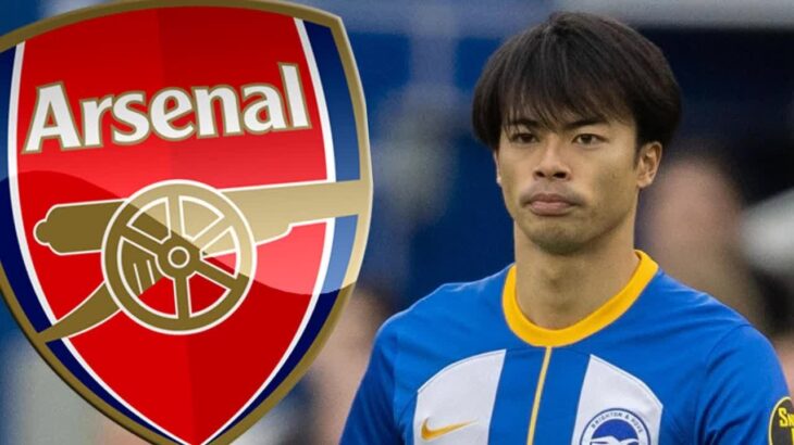 Arsenal lead race for Brighton star Mitoma but will have to fork out big sum