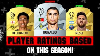 FIFA 23 | Players Ratings Based On This Season! ft. Neymar, Lukaku, Mitoma