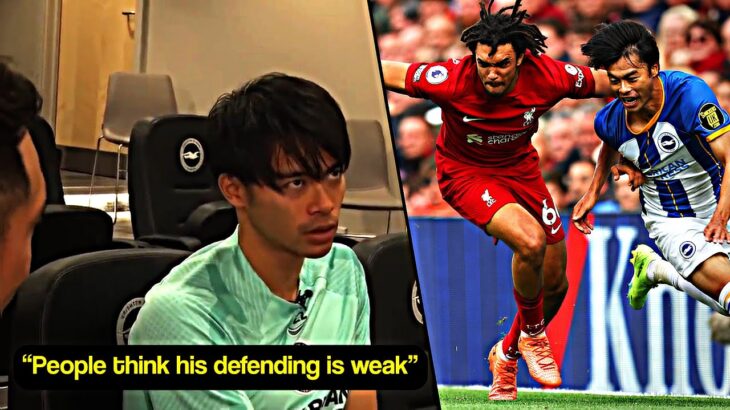 Kaoru Mitoma Praises Trent Alexander-Arnold during Interview