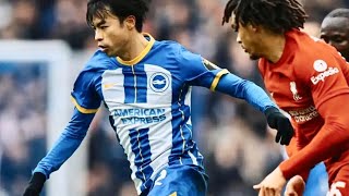 Kaoru Mitoma destroyed Liverpool