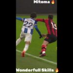 Kaoru Mitoma skills 🔥🤩 #shorts #footballshorts #kaorumitoma #三笘 薫