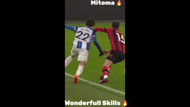 Kaoru Mitoma skills 🔥🤩 #shorts #footballshorts #kaorumitoma #三笘 薫