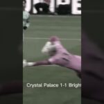 Mitoma Great Moment🇯🇵 | Crystal Palace 1-1 Brighton | All goals highlight | #shorts