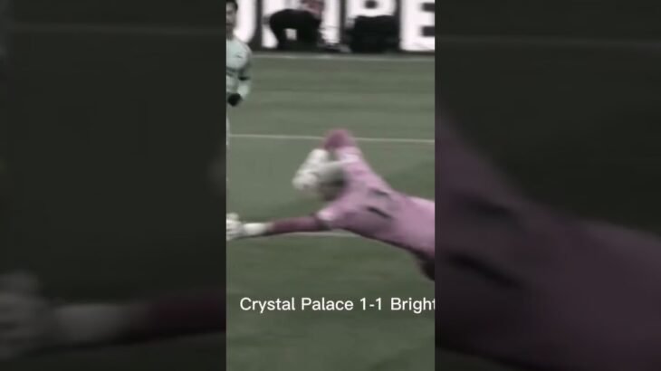 Mitoma Great Moment🇯🇵 | Crystal Palace 1-1 Brighton | All goals highlight | #shorts