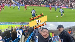 Pase de Pervis Estupiñan a Mitoma, Brighton gana al Liverpool