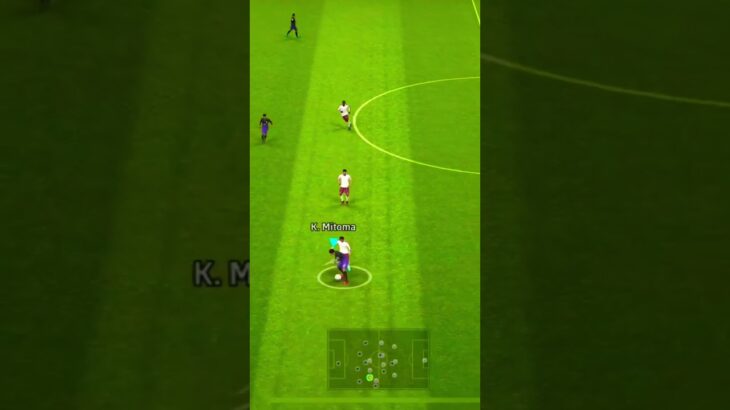 Pes2023 Kaoru Mitoma is so satisfying to watch🤤😋😱#pes2023mobile#Kaoru Mitoma