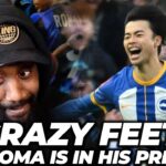 THIS GUY HAS CRAZY FEET! MITOMA IS IN HIS PRIME