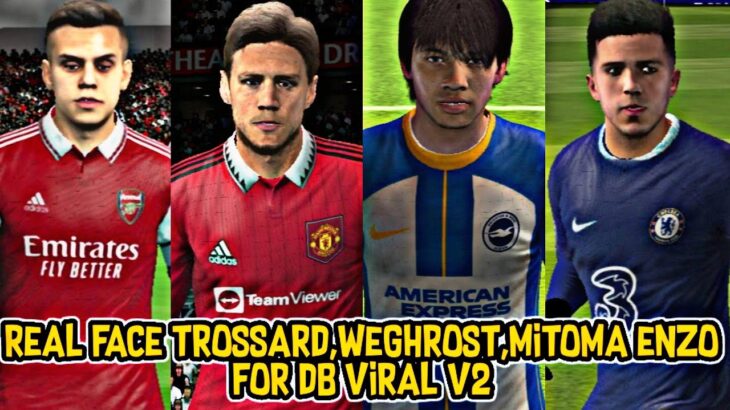 relese real face trossard,mitoma,enzo& Weghorst|| work db viral v2 || #fifa16 #fifa16offline #viral