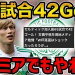 【レオザ】古橋亨梧はなんでそんなに点を取れるのか？/プレミアでもやれるレベルです【レオザ切り抜き】