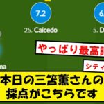 【三笘無双】リーズ戦、三笘さんの採点がこちらです【2chサッカースレ】