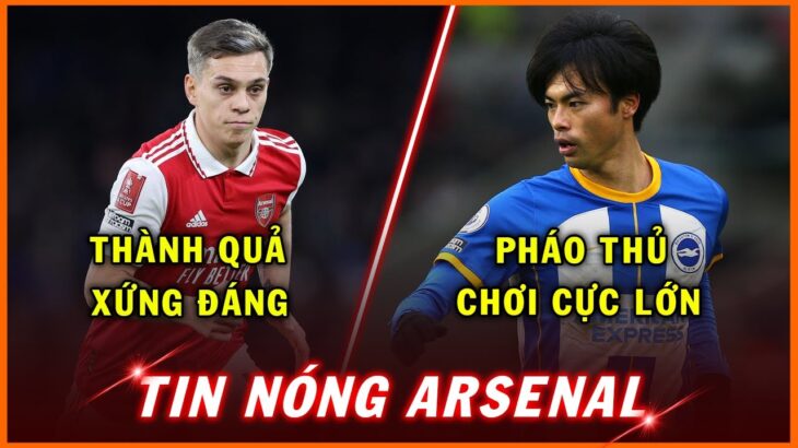 Arsenal chơi lớn vì Kaoru Mitoma, Pháo thủ áp đảo giải thưởng Premier League