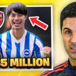 Arsenal’s £35 Million TRANSFER For Kaoru Mitoma? | Fabrizio Romano Reveals Midfield Target!