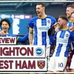 Brighton 4-0 West Ham | Moyes must go now!! | Mitoma & Mac Allister score in Hammers hiding
