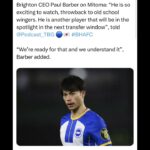 Brighton CEO Paul Barber on Mitoma: “He is so exciting to watch, throwback to old school wingers