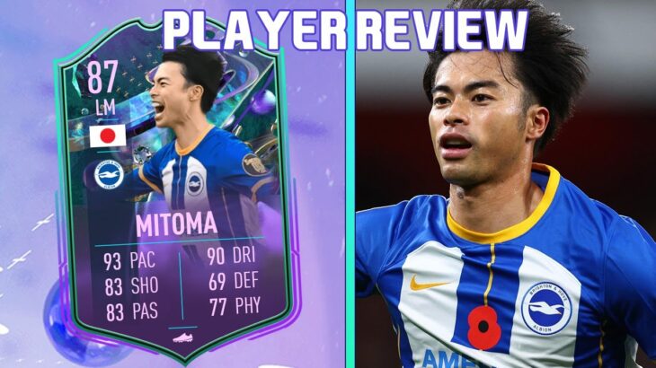 CHEAP BEAST! 87 FANTASY FUT MITOMA PLAYER REVIEW! FIFA 23 ULTIMATE TEAM