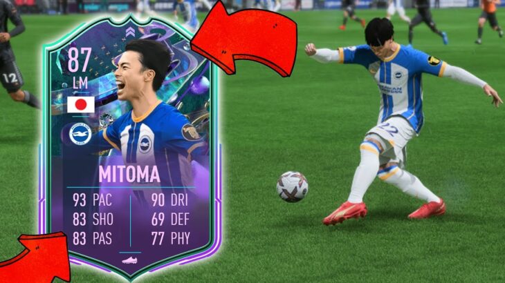 CHEAP BEAST! 87 KAORU MITOMA FANTASY FUT PLAYER REVIEW – FIFA 23 ULTIMATE TEAM #fut23 #fifa23 #fut