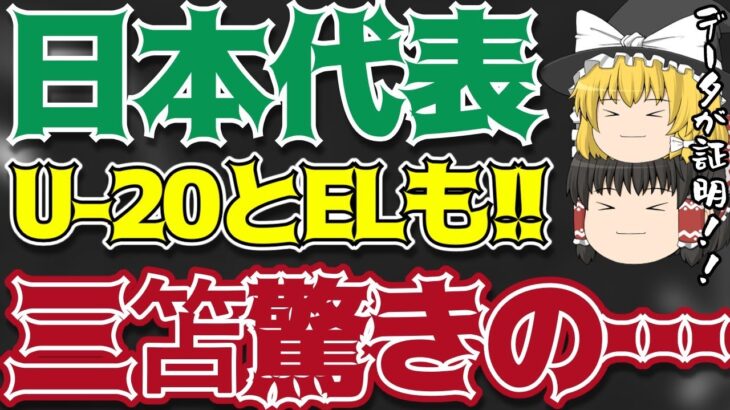 【ゆっくり解説】三笘薫は○○だけじゃない!EL日本人は!?U-20もこれ1本でわかる!【ゆっくりサッカー解説】