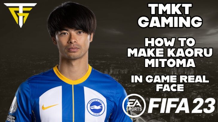 FIFA 23 – How To Make Kaoru Mitoma – In Game Real Face!