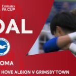 GOAL | Mitoma | Brighton 5-0 Grimsby Town | Quarter-Final | Emirates FA Cup 2022-23