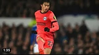 Kaoru Mitoma Assist Leeds United vs Brighton 0-1