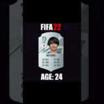 Kaoru Mitoma FIFA Evolution #fifa23 #shorts