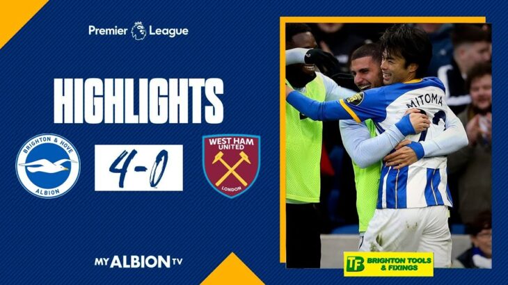 Kaoru Mitoma Goal | Brighton vs West Ham 4-0 | Highlights | Premier League 22/23