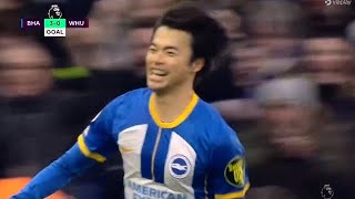 Kaoru Mitoma Goal vs West Ham, Brighton vs West Ham (4-0) All Goals Results and Extended Highlights