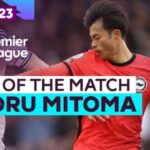 Kaoru Mitoma Man Of The Match vs Leeds United