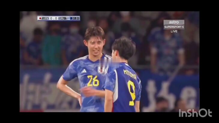 Kaoru Mitoma vs Uruguay (Friendly Match)