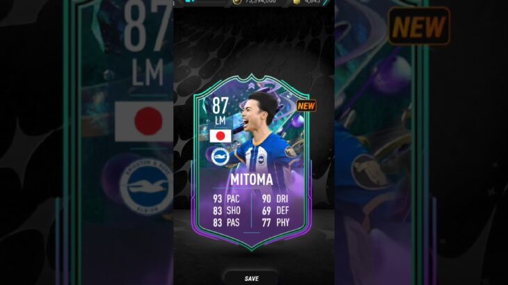 MITOMA MADFUT 23 FANTASY FUT CARD #madfut23 #fifa23 #fut23