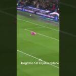 Mitoma Great Moment and assist!!! 🔥| Brighton 1-0 Crystal Palace | #epl #shorts