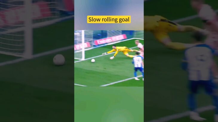 Mitoma slowest rolling goal#football