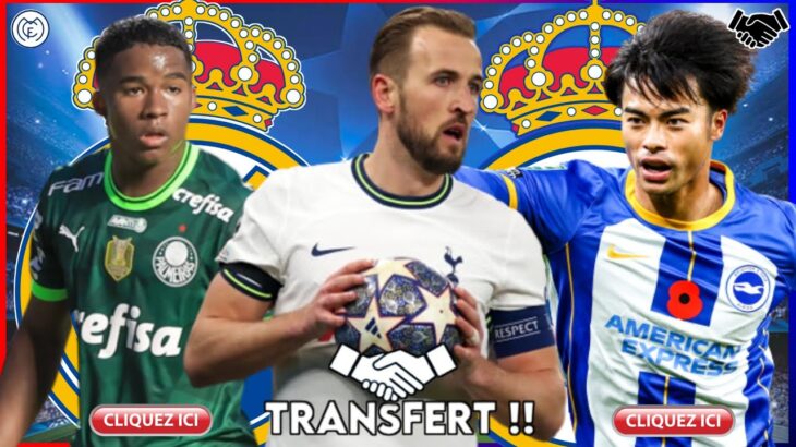 ✅️ OFFICIEL ! Harry Kane Au RealMadridGratuitement 🤯 , Grosse Offre Pour Mitoma ! Endrick Critiquer.