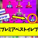 ついに！三笘プレミアベストイレブン選出！